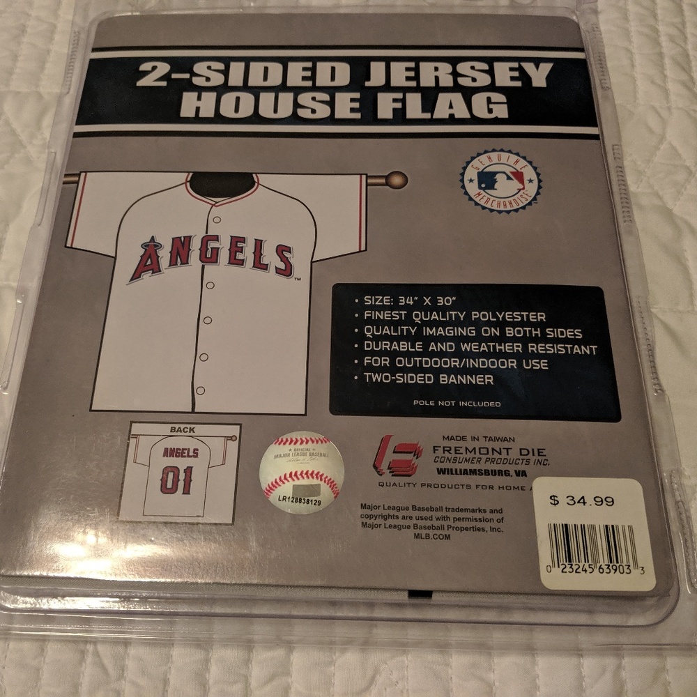 Angels Jersey House Flag